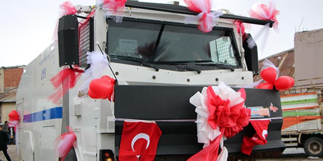 Böyle gelin arabası görülmedi!