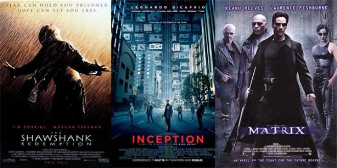 IMDB'ye göre tüm zamanların en iyi filmleri
