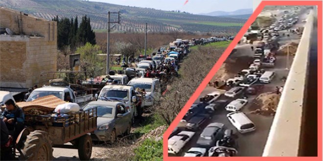 Afrin'den kaçıyorlar!
