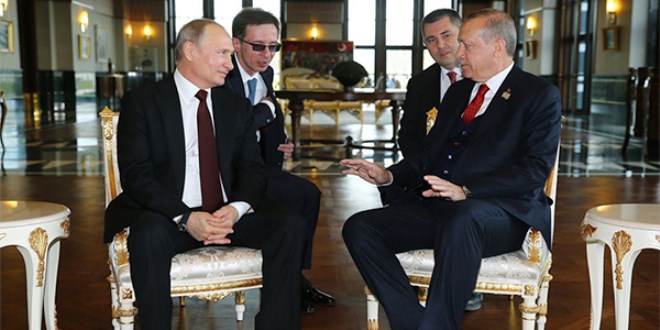 Erdoğan ve Putin Akkuyu Nükleer Santrali'nin temelini attı