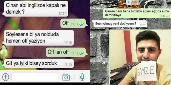 İşte birbirinden komik mesajlar...