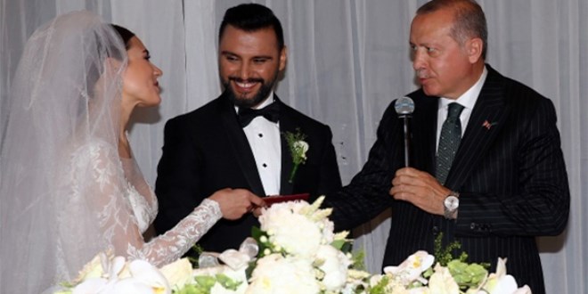 Alişan ile Buse Varol'un nikah şahidi Erdoğan oldu!