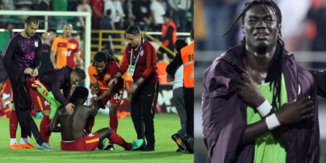 Gomis gözyaşlarını tutamadı!