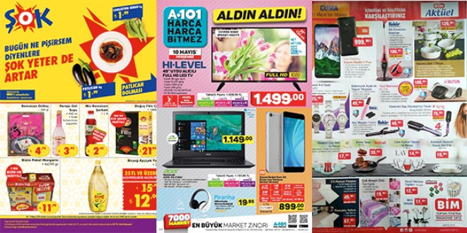 ŞOK, A101 ve BİM Fırsat Ürünleri