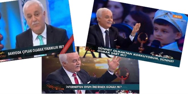 Nihat hatipoğlu'na sorulan ilginç sorular
