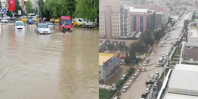 Ankara'da şiddetli yağış
