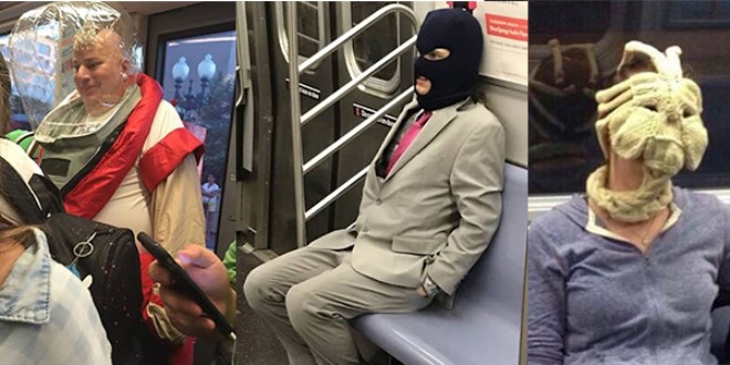 Metrolardan en çılgın insan fotoğrafları!