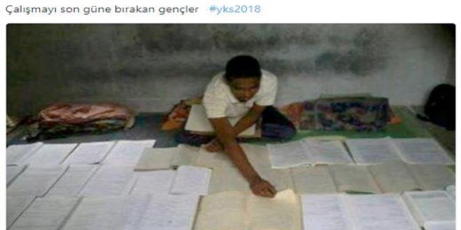 En komik YKS 2018 paylaşımları