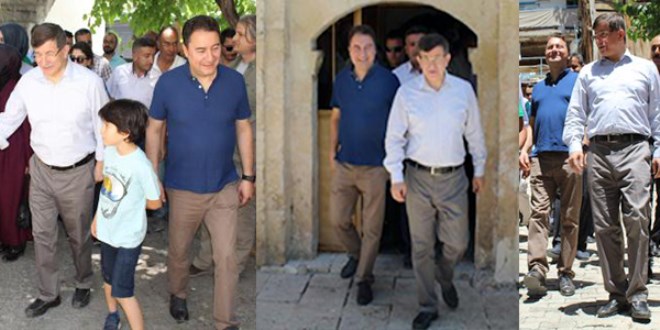 Erdoğan yemin ederken Davutoğlu ve Babacan bakın neredeymiş?