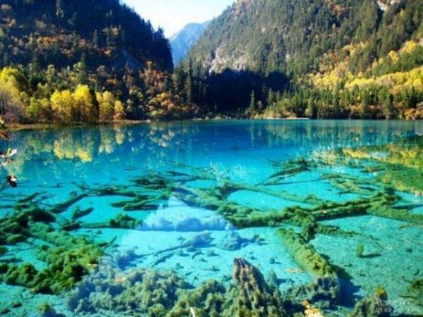 Jiuzhaigou Ulusal Parkı, Çin