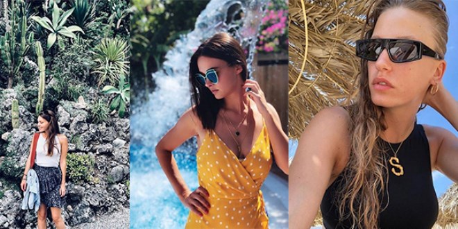 Ünlü isimlerden yaza veda fotoğrafları