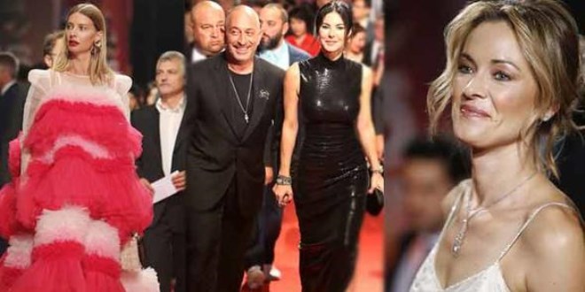 Kırmızı halıda şıklık yarışı