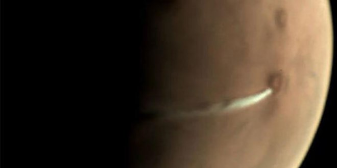 Dünya şokta! Mars'ta görüntülendi