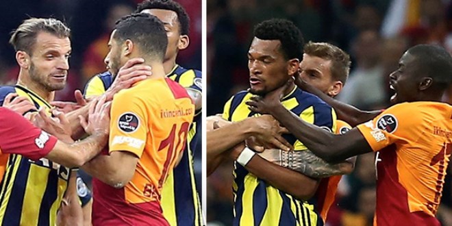 Derbi bitti kavga çıktı! (3 kırmızı kart)