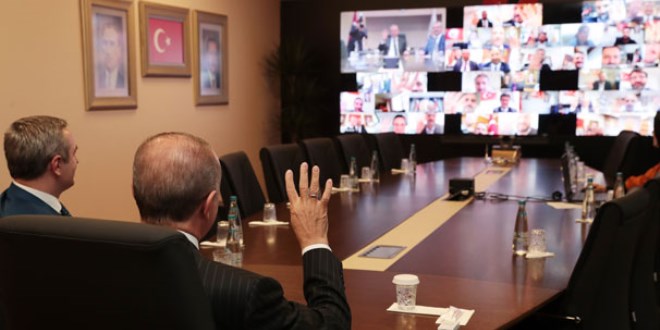 Erdoğan böyle görüştü
