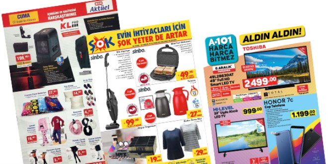 Hafta sonu fırsat ürünleri