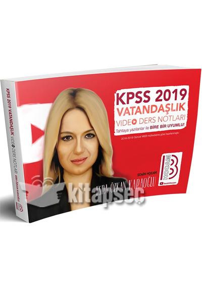 15- KPSS Vatandaşlık Video Ders Notları Benim Hocam Yayınları