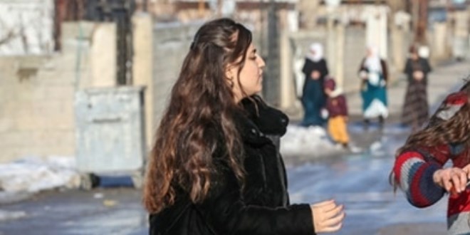 Van sokaklarında müzik sesi