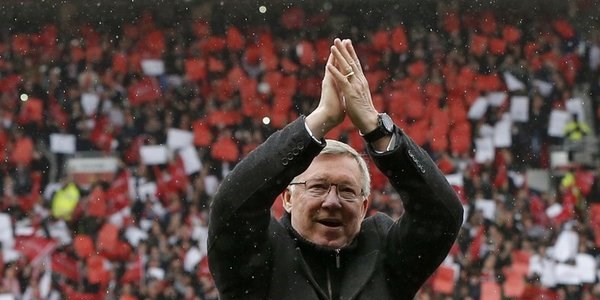 Ferguson'a coşkulu veda!