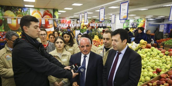 Bakanlıktan marketlerde gıda denetimi