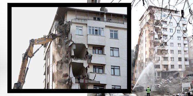 Enkazda çok miktarda midye ve salyangoz kabukları görüldü