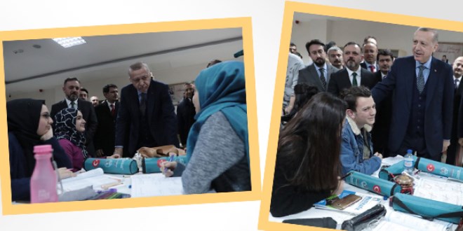 Cumhurbaşkanı millet kıraathanesinde...