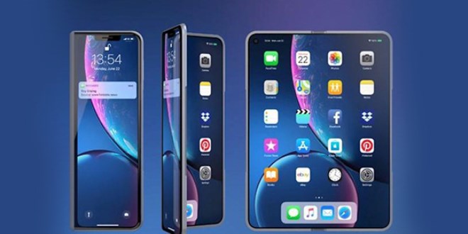 Apple'ın katlanabilir telefonunundan ilk görüntü