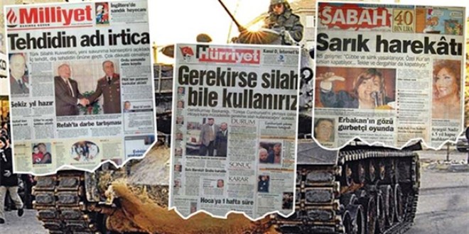 Türkiye demokrasisini vuran 'Utanç manşetler'
