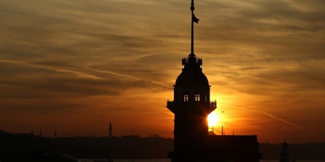 İstanbul'da gün batımı