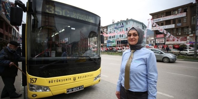 Şehir içi ulaşımın kadın şoförleri