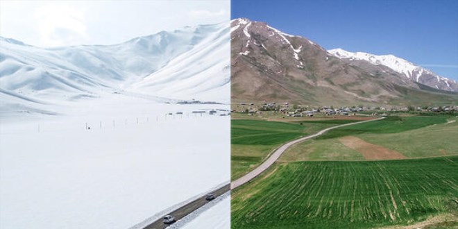 İki fotoğraf arasında aylar var