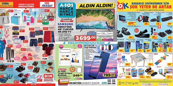 ŞOK, A101 ve BİM H.sonu Fırsat Ürünleri
