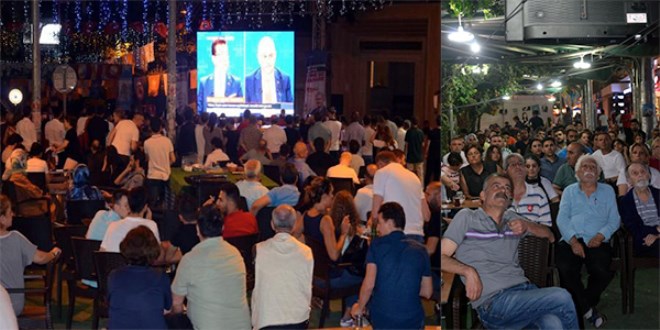 İmamoğlu, Yıldırım yayını İstanbul'da böyle izlendi