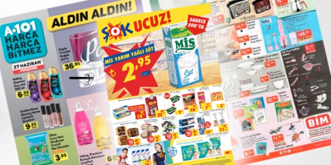 ŞOK, A101 ve BİM fırsat ürünleri (26-04)