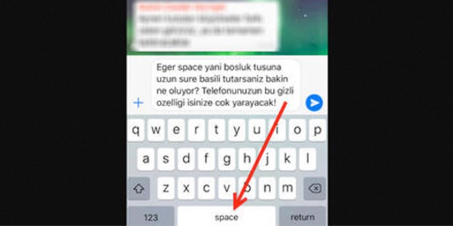 Dikkat! Uzun süre bu tuşa basılı tutarsanız...