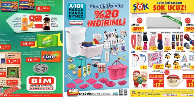 ŞOK, A101 ve BİM hafta sonu fırsat ürünleri (24-31)