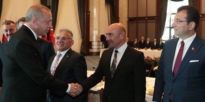Külliye'deki başkanlar görüşmesinden dikkat çeken kareler