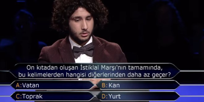 Milyonluk soruyu bildikten sonra ilk paylaşımı olay yarattı