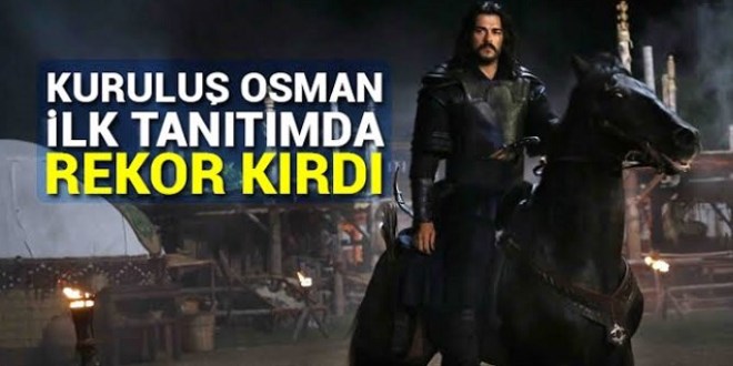 Kuruluş Osman'ı 5 günde 20 milyon kişi izledi!