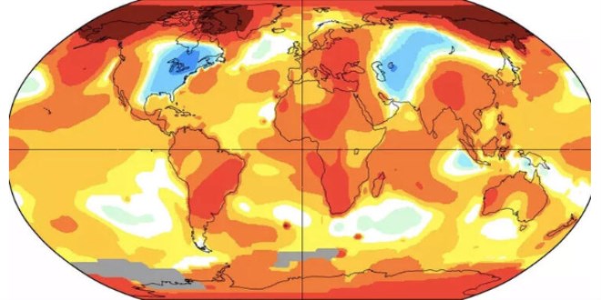 NASA'dan korkutan harita!