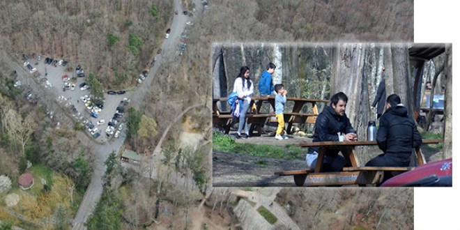 Uyarıları dinlemeyenler Belgrad Ormanı'na akın etti!