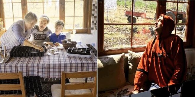 Ünlü oyuncu corona'dan kaçtı çiftliğe yerleşti