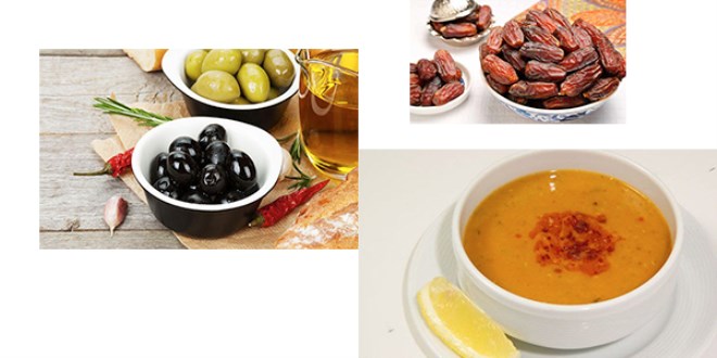 Ramazan'da sofrada olması gereken besinler