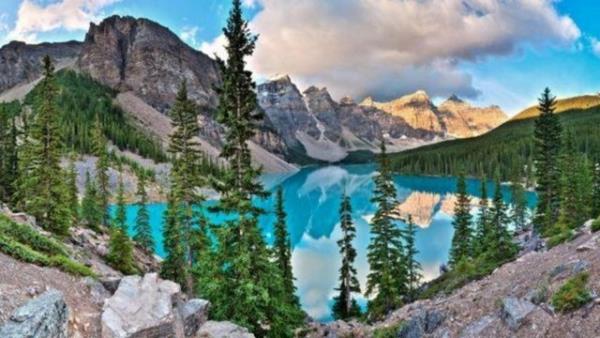 Moraine Gölü, Kanada