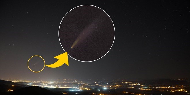 Neowise kuyruklu yıldızı, Malatya semalarında görüntülendi