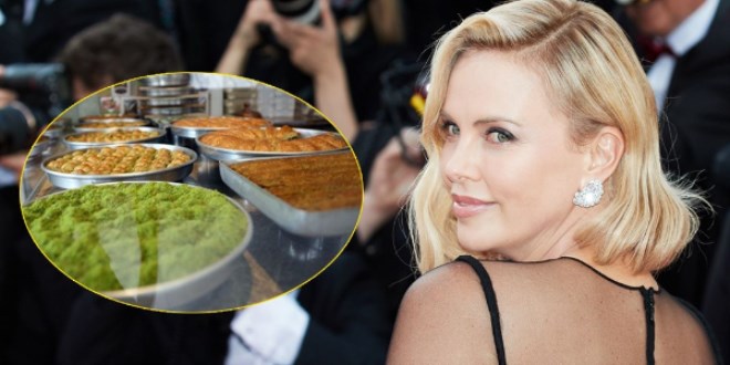 Charlize Theron: Benim tercihim cevizli baklava