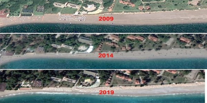 Bu plaja ilişkin ürküten tespit! 60 yılda 35 metre gitti