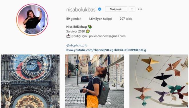 NİSA BÖLÜKBAŞI<br>  Yarışmanın şüphesiz en çok konuşulan isimlerinden Nisa, sosyal medyaya fırtına gibi döndü. Nisa'nın takipçi sayısı 1,6 milyon.