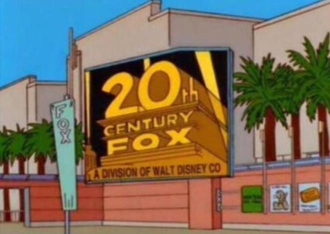 Dizinin 8 Kasım 1998'de yayınlanan bölümünde 20th Century Fox tabelasının altında 'Walt Disney Co'nun bir bölümü' yazısı görülüyor.