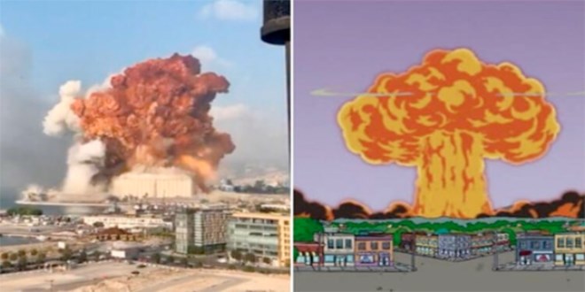 Simpsonlar'ın kehanetleri ve Lübnan patlaması
